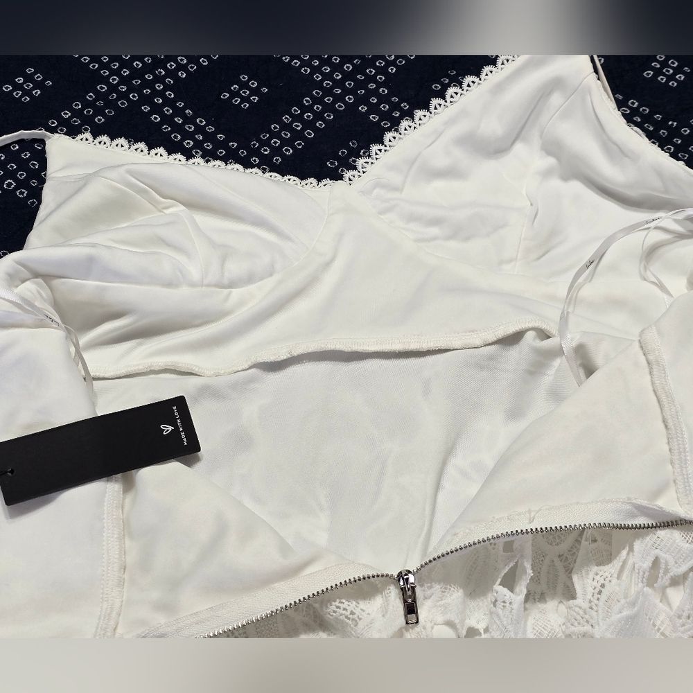 Lulu's White Lace Midi Dress - Picture 6 of 12